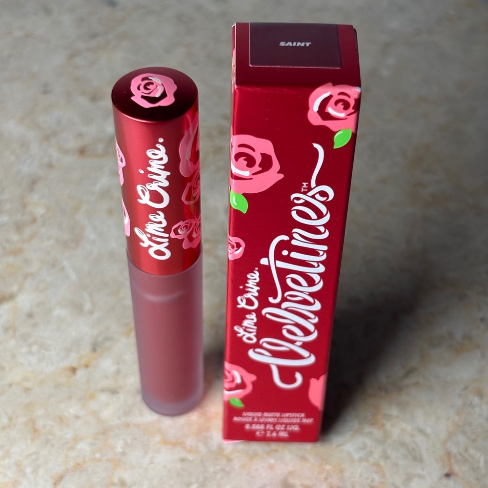 NIB Lime Crime SAINT Velvetines Liquid Lipstic